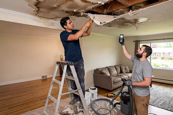 Ceiling Water Damage Restoration Wildomar