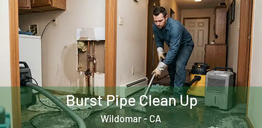  Burst Pipe Clean Up Wildomar - CA