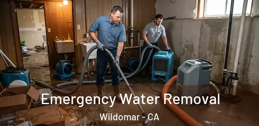 Emergency Water Removal Wildomar - CA