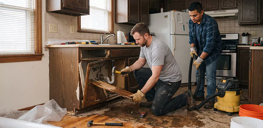 Repairing Water Damaged MDF Cabinets in Wildomar